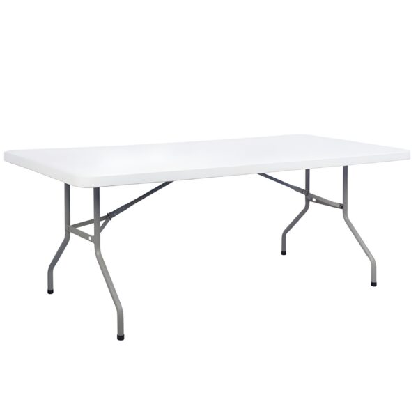 XXXL 244 Table XXXL 244 X 76 Polyéthylène haute densité BLANC