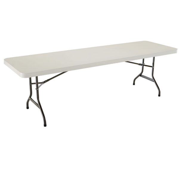 XXXL 244 Table XXXL 244 X 76 Polyéthylène haute densité BLANC