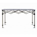 Comptoir pliant Alu avec Jupe