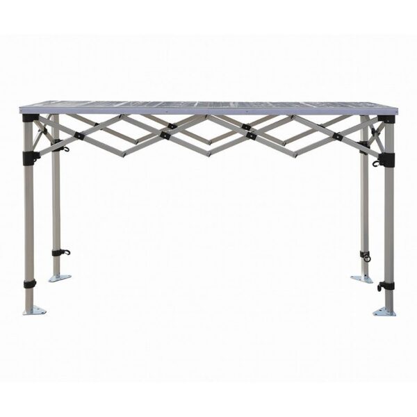 Comptoir pliant Alu avec Jupe