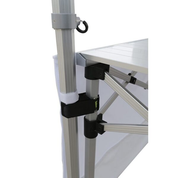 Comptoir pliant Alu avec Jupe