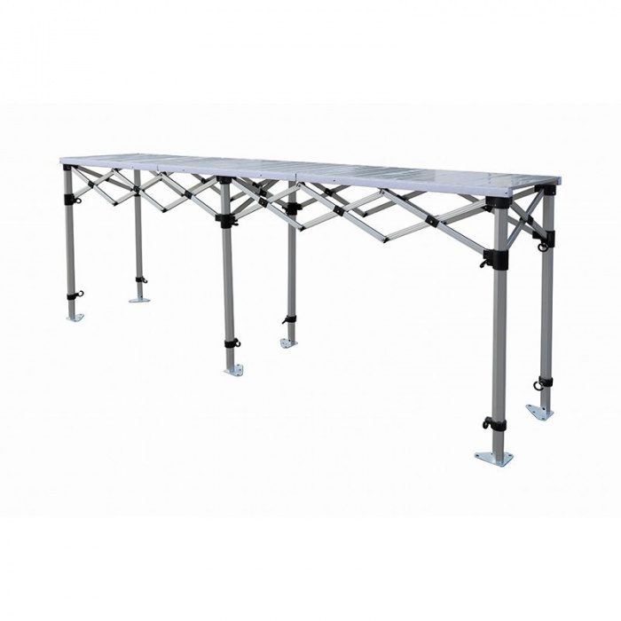 comptoir pliant alu Comptoir pliant Alu avec Jupe