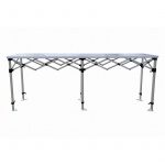 Comptoir pliant Alu avec Jupe