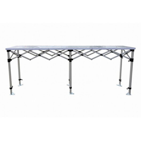 Comptoir pliant Alu avec Jupe