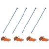 Kit de fixation au sol Pro 4 piquets + 4 sangles