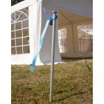 Kit de fixation au sol Pro 4 piquets + 4 sangles