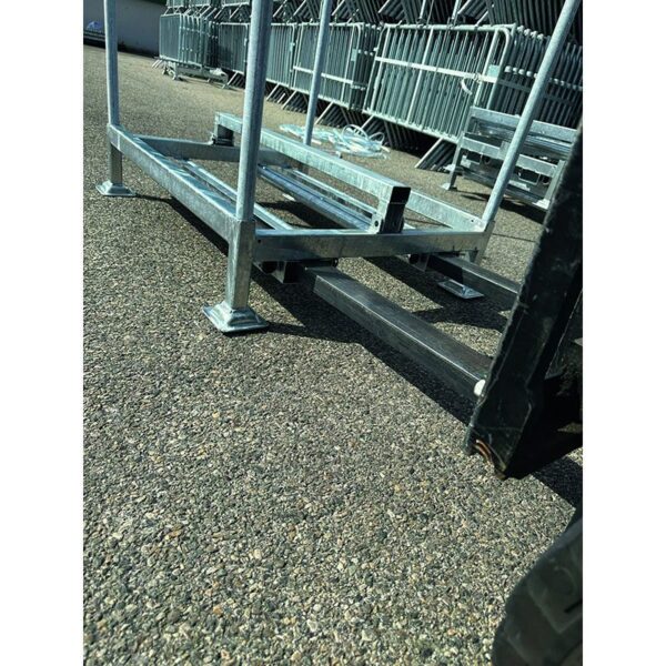 Palette porte-barrières