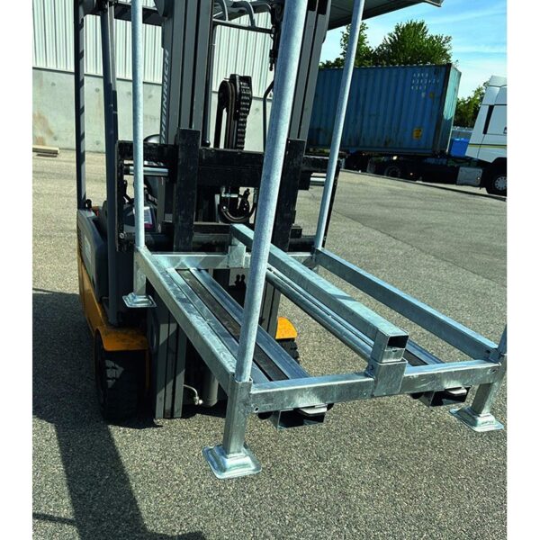 Palette porte-barrières