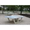 Table ping-pong en béton
