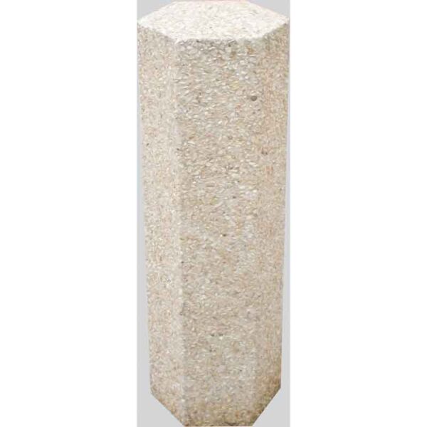 Borne Hexagonale en Béton