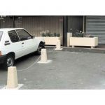 Borne pyramidale h:70cm