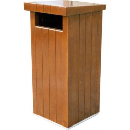 Poubelle Forestière en Béton