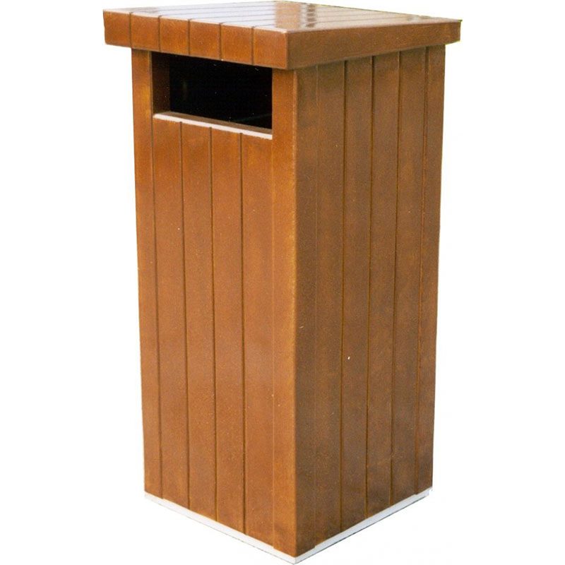 poubelle-forestiere Poubelle Forestière en Béton