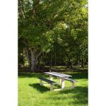 Table béton gris foncé type G