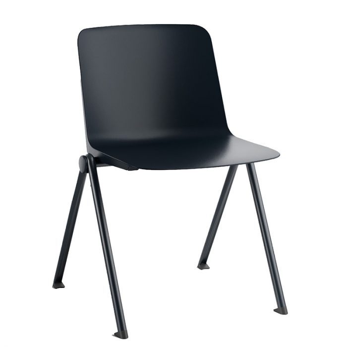 URKI-sin-brazos-negra Chaise URKI sur mesure