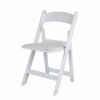 Chaise pliante RESINE BLANCHE