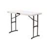 TABLE LIFETIME 122 x 61 cm -5,3 cm - Haut Ajustable - NESTING