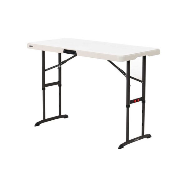 122 X 76 AJUSTABLE TABLE LIFETIME 122 x 61 cm -5,3 cm - Haut Ajustable - NESTING