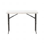 TABLE LIFETIME 122 x 61 cm -5,3 cm - Haut Ajustable - NESTING