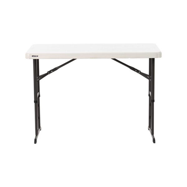 122 X 76 AJUSTABLE TABLE LIFETIME 122 x 61 cm -5,3 cm - Haut Ajustable - NESTING