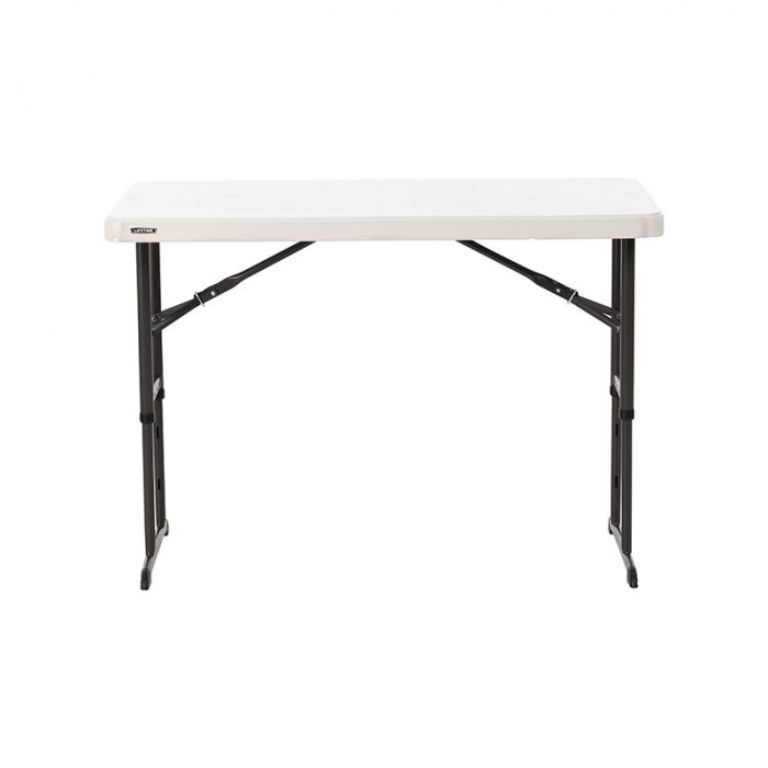 122 X 76 AJUSTABLE TABLE LIFETIME 122 x 61 cm -5,3 cm - Haut Ajustable - NESTING