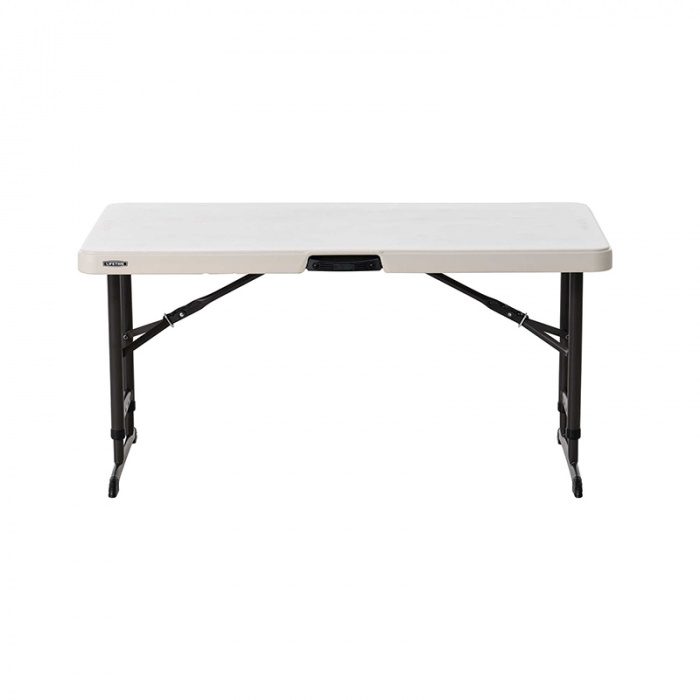 122 X 76 AJUSTABLE TABLE LIFETIME 122 x 61 cm -5,3 cm - Haut Ajustable - NESTING