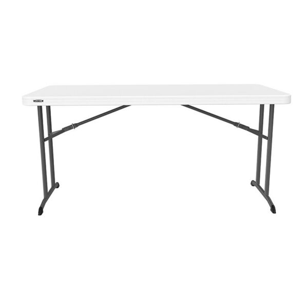 TABLE LIFETIME 152 x 76 - 5,4 cm BLANC