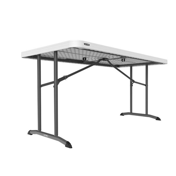 TABLE LIFETIME 152 x 76 - 5,4 cm BLANC