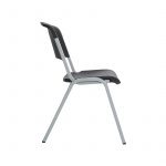 Chaise LIFETIME empilable NOIRE Premium
