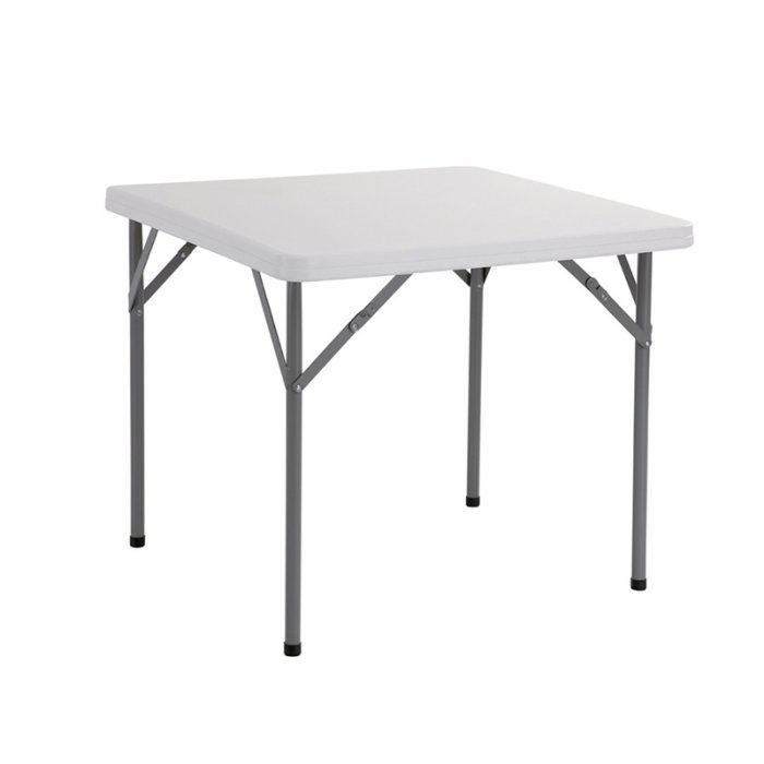 TABLE-CARRE Table Pliable Carrée 86cm