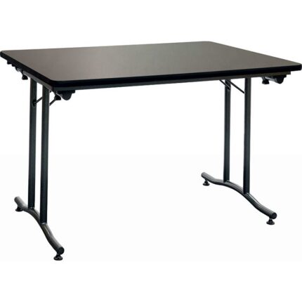 Table RIMINI 120 x 80 Coloris Gris Anthracite