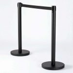 Poteau de guidage à sangle Ecobarrière+